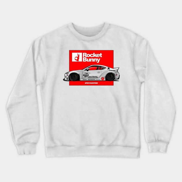 Rocket Bunny Speed Hunters Crewneck Sweatshirt by GLattimore